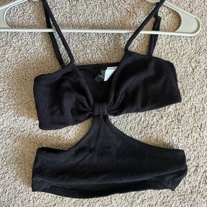 H&M top with cut outs